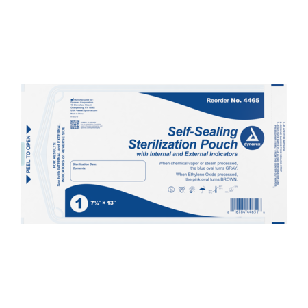 DYNAREX Sterilization Pouches 5.25" x 10" 4464